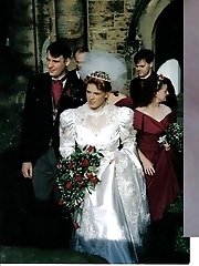 22 pictures - Naughty Brides upskirt photos