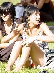 12 pictures - Extremely seductive milf upskirt