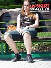 12 pictures - Beautiful girls in spy upskirt pics