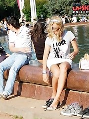 12 pictures - Beautiful girls in spy upskirt pics