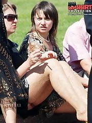 12 pictures - Very impressive upskirt voyeur pics