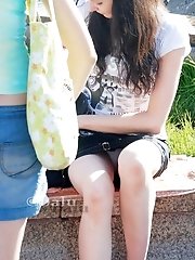 12 pictures - Very impressive upskirt voyeur pics