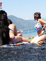 12 pictures - Hot bikini images of topless girls