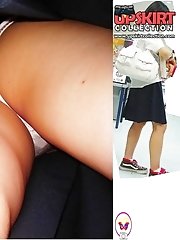 12 pictures - Pantyhose and stockings upskirts