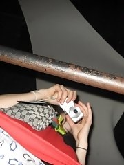 12 pictures - Street upskirt voyeur takes sexy pictures