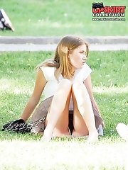 12 pictures - Great voyeur upskirt pictures