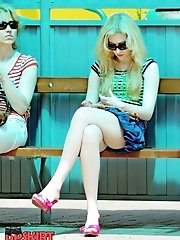 12 pictures - I spy hidden upskirt of sexy girlfriends