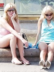 12 pictures - Voyeur upskirts compilation