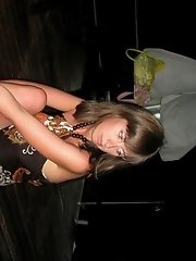 12 pictures - Voyeur amateur candid panty upskirt shots
