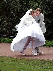 9 pictures - A bride in action images