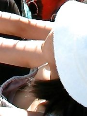 10 pictures - Downblouse Shots upskirt pictures