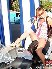 12 pictures - Dancing girls upskirts pics