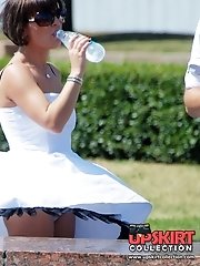 12 pictures - Incredible wind up skirt photos
