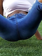 8 pictures - "Angel Avril Denim Fetish 1"