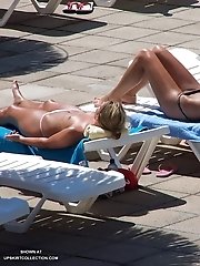 12 pictures - Hot bikini pics with sexy girls with nude titties