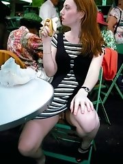 5 pictures - Upskirt hunter gallery