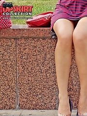 12 pictures - Upskirt girls filmed on spy cam