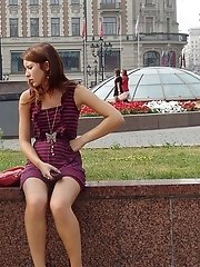 12 pictures - Upskirt girls filmed on spy cam