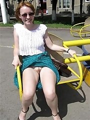 5 pictures - Upskirt hunter gallery