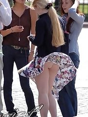 5 pictures - Upskirt sniper gallery