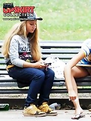 12 pictures - Fantastic girlfriend upskirt pics