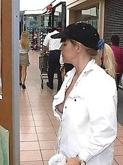 10 pictures - Downblouse Shots upskirt pictures