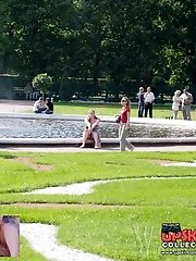 12 pictures - Exciting voyeur upskirt compilation