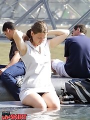 12 pictures - Juicy upskirt photos compilation
