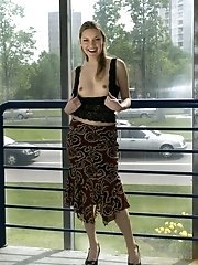 8 pictures - candid braless downblouse pics