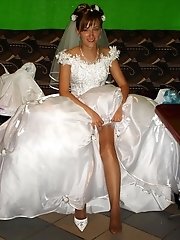 9 pictures - Images of Bride In Stockings Cheat