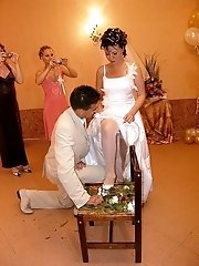 9 pictures - Images of Bride In Stockings Cheat