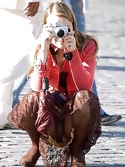 8 pictures - upskirt lip slip voyeur pics gallery