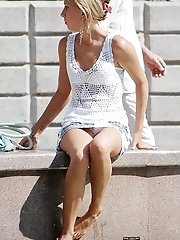 12 pictures - Check out these cute upskirt girls