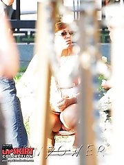 12 pictures - Check out these cute upskirt girls