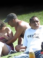 12 pictures - Spying curly chick in public. Up skirt milf