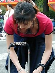 10 pictures - Downblouse Shots upskirt pictures