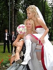 9 pictures - Pics of Bride In Lingerie Show Ass