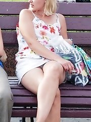 12 pictures - Nasty girlfriends show their upskirts