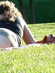 12 pictures - Candid up skirt photos - tight butt in cute panties