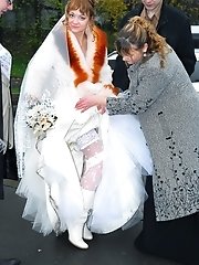 9 pictures - Set of Hot Bride In Wedding Dress
