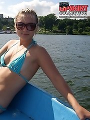 12 pictures - Bikini sexy photos with charming amateur girls