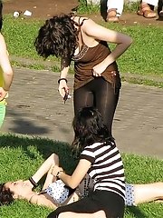 12 pictures - Crazy panty upskirt compilation