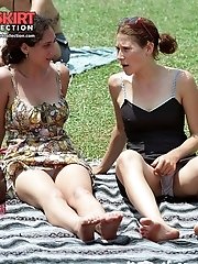 12 pictures - Crazy panty upskirt compilation