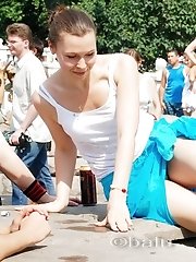 12 pictures - These upskirt girls know no shame
