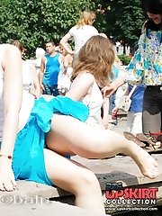 12 pictures - These upskirt girls know no shame