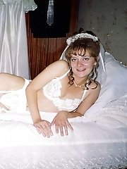 10 pictures - Naughty Brides upskirt photos