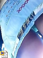 3 movies - Amazing upskirt filmed outdoors