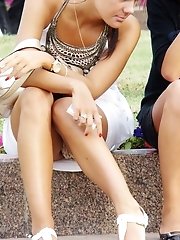 12 pictures - New sexy victims of upskirt hunter