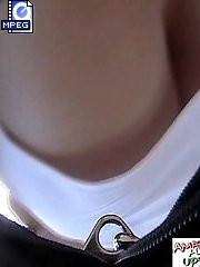 3 movies - A white and a saffron skirts hunted-down by a tricky upskirt voyeur