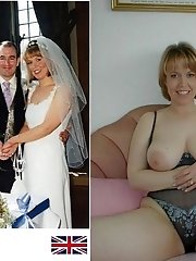 10 pictures - Naughty Brides upskirt photos